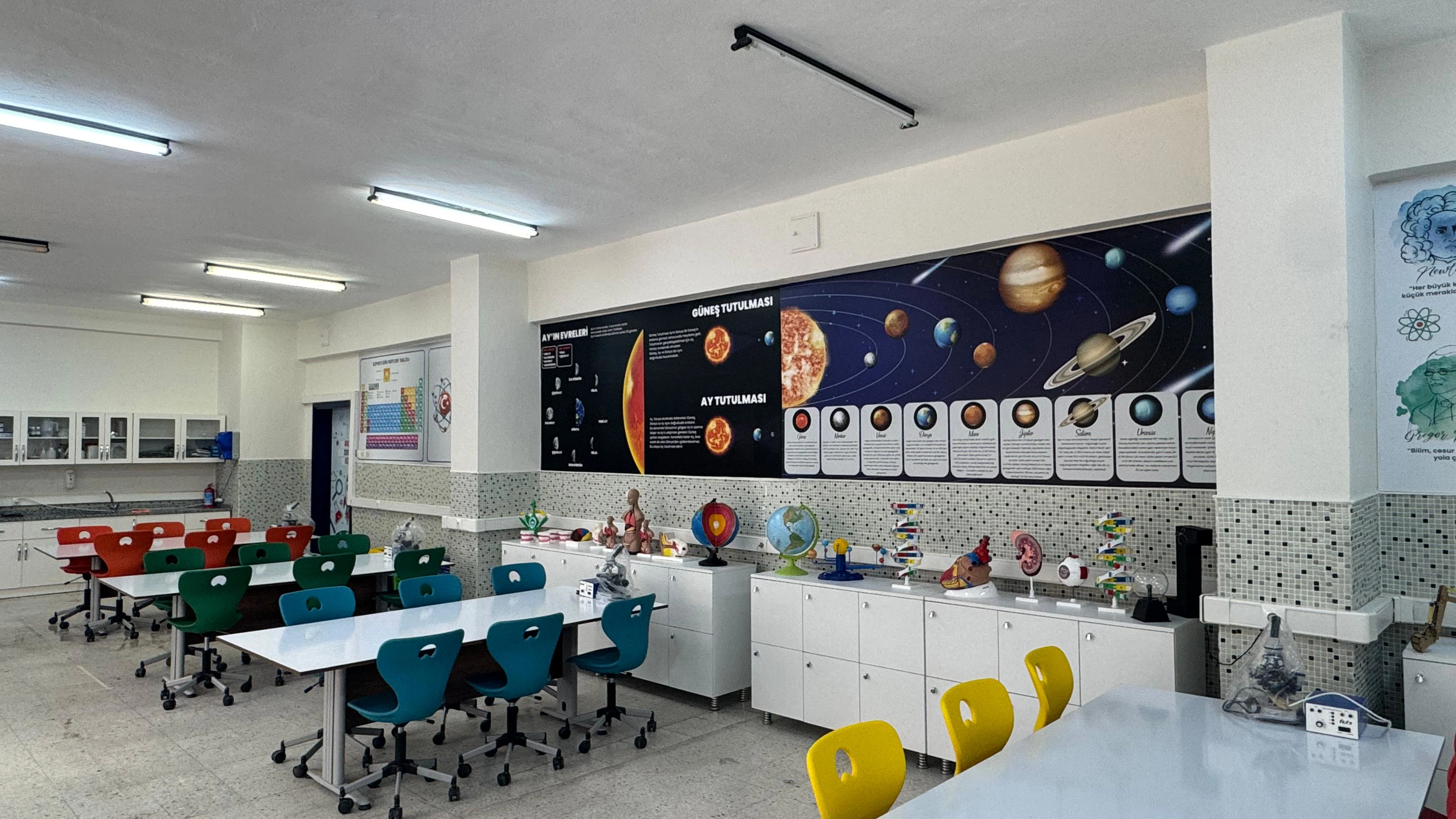 Aziz Sancar Araştıran Çocuk Fen Laboratuvarı Kuruldu